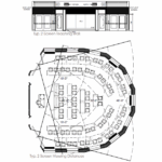 Parrington Hall lecture hall diagram