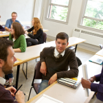 Faculty member teaching course.