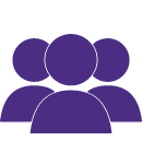 3 purple team logo