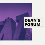 Dean's Forum Logo Square