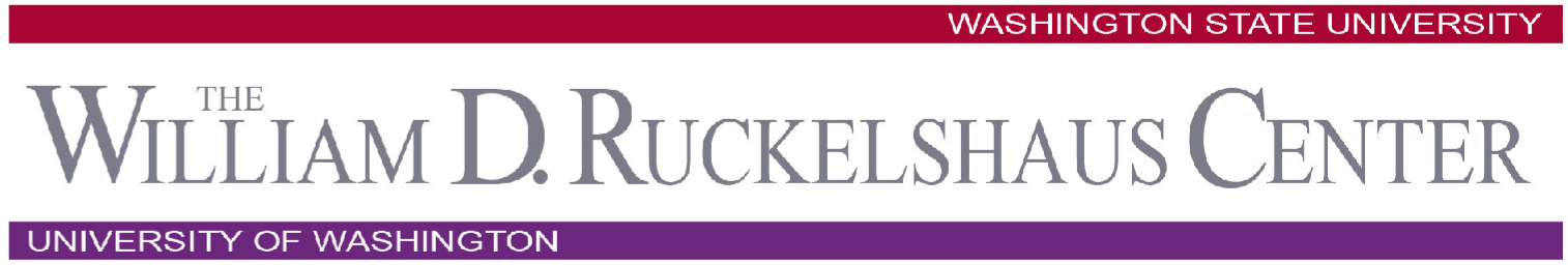 Ruckelshaus Center Ruckelshaus Center Logo