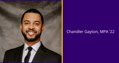 Chandler Gayton, MPA ’22