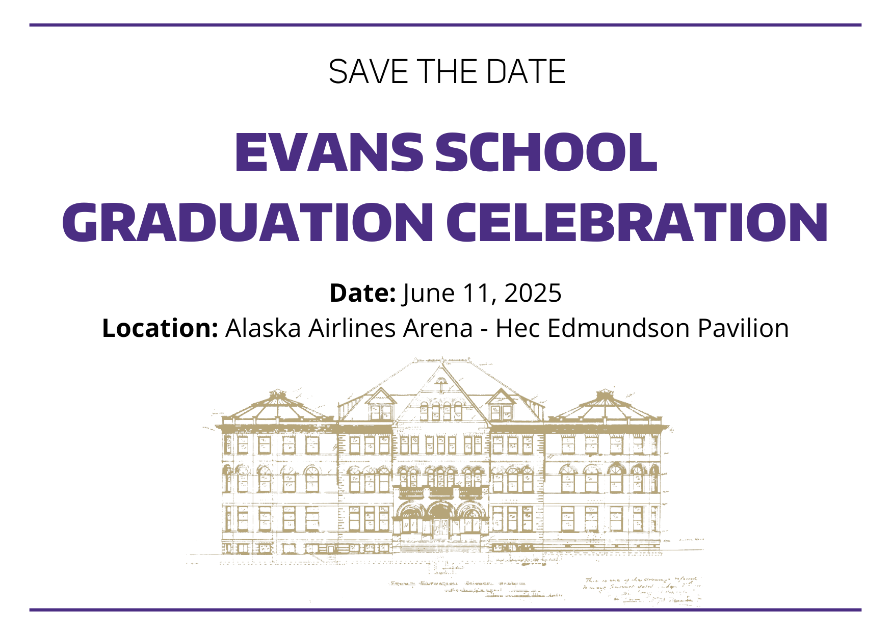 Graduation 2025 Save the Date