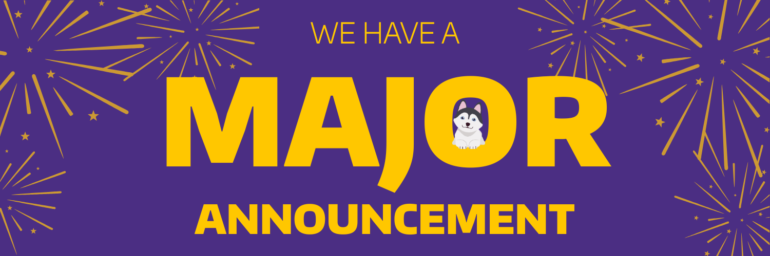 We have a major annoucement